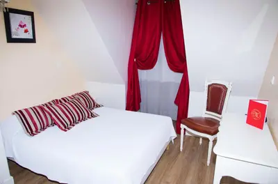 Un ou plusieurs lits dans un hébergement de l'établissement Hôtel du Mont Blanc