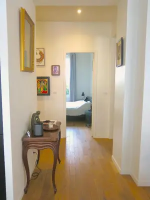 Un ou plusieurs lits dans un hébergement de l'établissement Luxe Marais Bretagne CityCosy