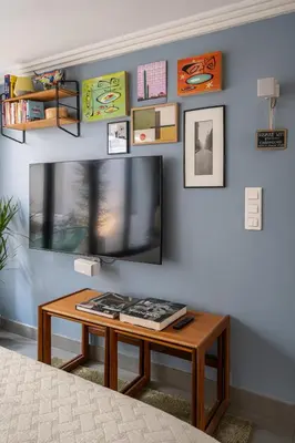 Télévision ou salle de divertissement dans l'établissement Square Studio