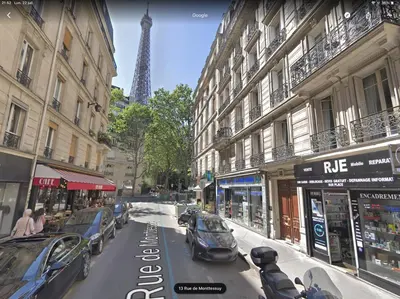 Quartier de le séjour chez l'habitant ou autre quartier proche