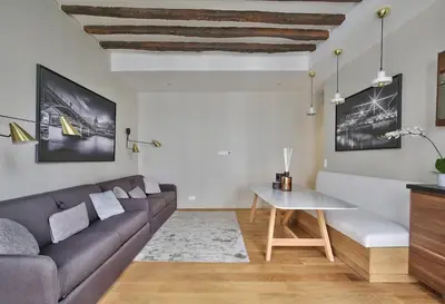 Coin salon dans l'établissement 70 - Authentic Parisian Flat