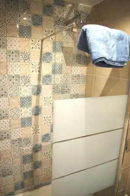 Salle de bains dans l'établissement Le Poissonnière