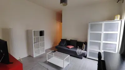 Télévision ou salle de divertissement dans l'établissement Charming Parisian studio!
