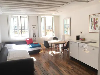 Coin salon dans l'établissement Chez Vous ST HONORÉ