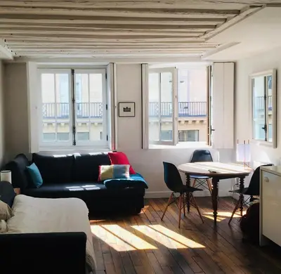 Coin salon dans l'établissement Chez Vous ST HONORÉ