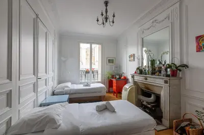 Un ou plusieurs lits dans un hébergement de l'établissement Veeve - Balcony Bliss