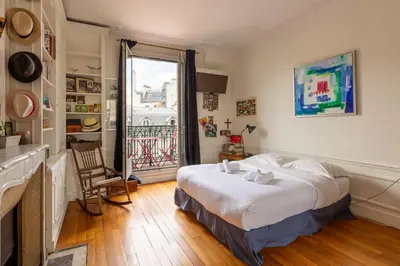 Un ou plusieurs lits dans un hébergement de l'établissement Veeve - Balcony Bliss