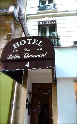 Certificat, récompense, panneau ou autre document affiché dans l'établissement Hôtel des Buttes Chaumont