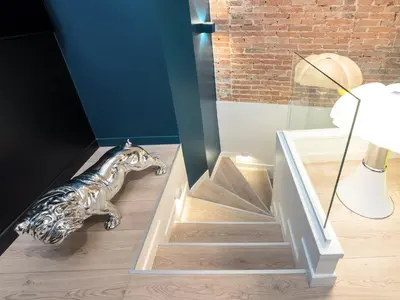 Plan de l'établissement Exclusive Loft in Le Marais with AC