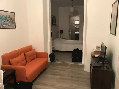 Coin salon dans l'établissement Notre Dame de Lorette 75009 Paris