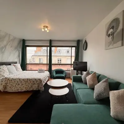 Chic Parisian Studio steps from Champs Elysees
