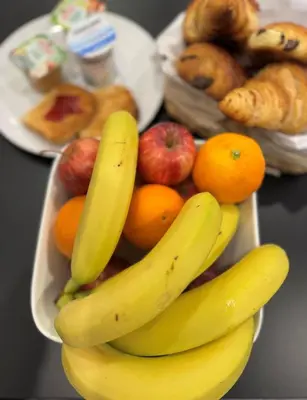Nourriture dans l'hôtel ou à proximité