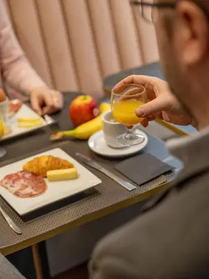Nourriture dans l'hôtel ou à proximité