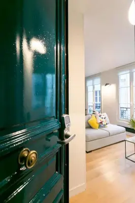 Coin salon dans l'établissement Appt central & cosy au cœur de Saint-Germain-des-Prés