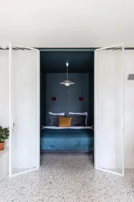 Un ou plusieurs lits dans un hébergement de l'établissement Appt central avec balcon - Alésia - Montparnasse