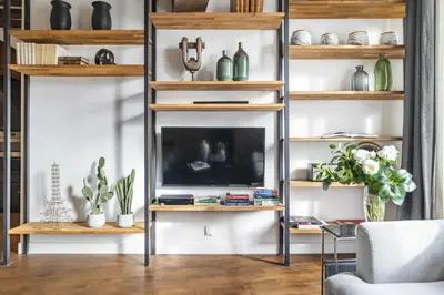 Télévision ou salle de divertissement dans l'établissement Ghost