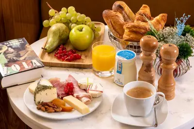 Nourriture dans l'hôtel ou à proximité