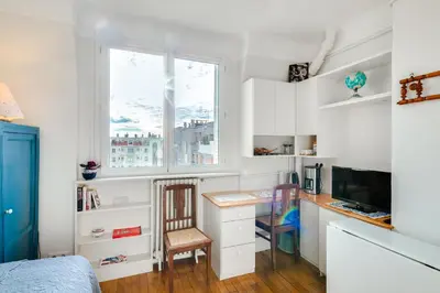 Cuisine ou kitchenette dans l'établissement Emmanuel & Béatrice