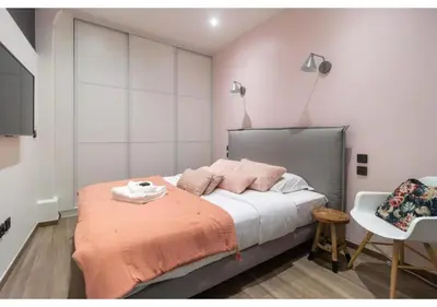 Un ou plusieurs lits dans un hébergement de l'établissement Apartment Saint Germain des Près by Studio prestige