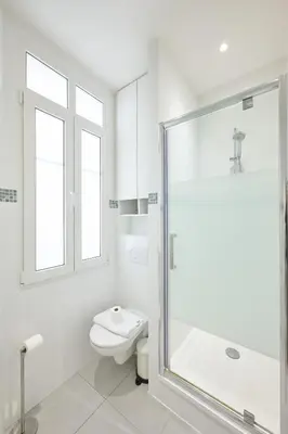 Salle de bains dans l'établissement Très cosy 45m2, proche du parc des expositions