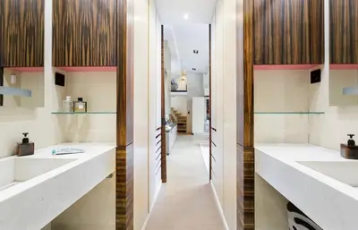 Salle de bains dans l'établissement Prestige sur Louvre et Tuileries