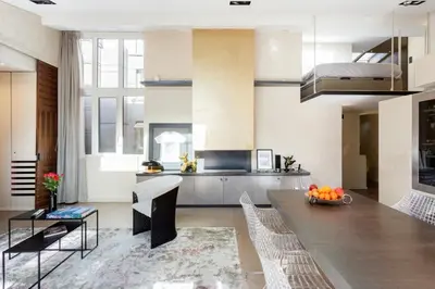Cuisine ou kitchenette dans l'établissement Prestige sur Louvre et Tuileries