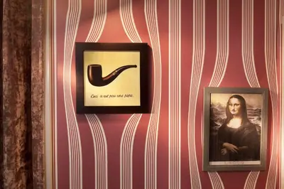 Télévision ou salle de divertissement dans l'établissement Georgette Hôtel & Restaurant