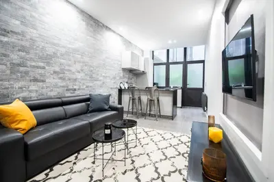 Télévision ou salle de divertissement dans l'établissement Dreamyflat - Loft Louvre