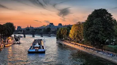 Vue sur la rivière ou le fleuve situé(e) à proximité de l'appartement