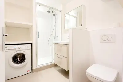 Salle de bains dans l'établissement Habitat Parisien - Montorgueil Suite