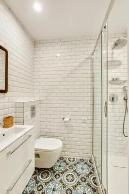 Salle de bains dans l'établissement Central & Stylish renovated Parisian apt / 6-8 guests