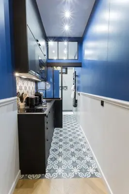 Cuisine ou kitchenette dans l'établissement Le Café des Invalides