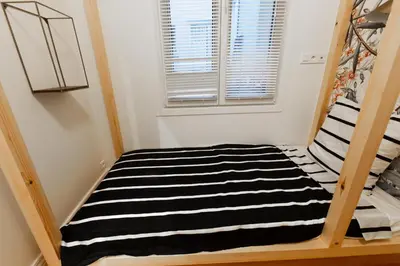 Un ou plusieurs lits dans un hébergement de l'établissement RESIDENCE MONTORGUEIL