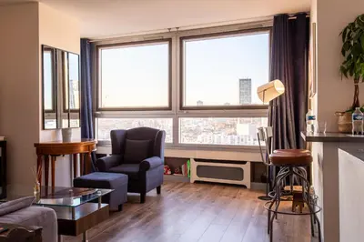 Coin salon dans l'établissement Le « 24th » on Blum Square