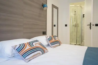 Salle de bains dans l'établissement L'Espérance