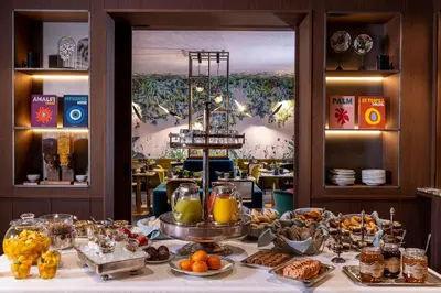 Nourriture dans l'hôtel ou à proximité