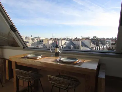 Balcon ou terrasse dans l'établissement LE MATISSIA