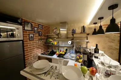 Boissons dans l'établissement Loft Basfour-Paris Centre tout équipé avec SAUNA!-Paris 4e