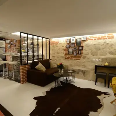 Loft Basfour-Paris Centre tout équipé avec SAUNA!-Paris 4e