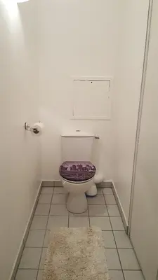 Salle de bains dans l'établissement 2P cosy et moderne, Accès Paris et Stade de France