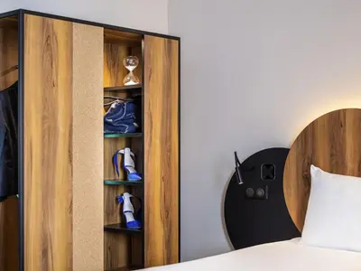 Un ou plusieurs lits dans un hébergement de l'établissement ibis Styles Paris Meteor Avenue d'Italie