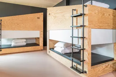 Un ou plusieurs lits dans un hébergement de l'établissement JO&JOE Paris Gentilly - Auberge de Jeunesse