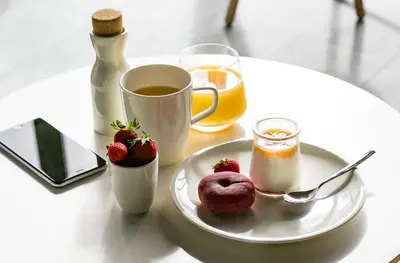 Nourriture dans l'hôtel ou à proximité