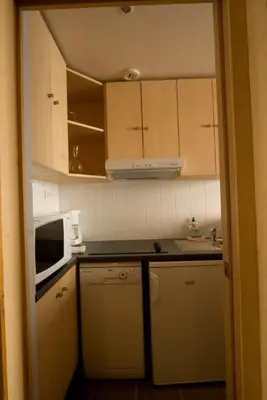 Cuisine ou kitchenette dans l'établissement Inter-Résidences Paris XV
