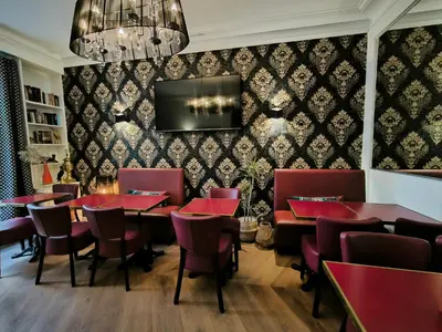 Coin salon dans l'établissement Hotel Le Twelve