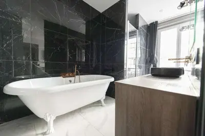 Salle de bains dans l'établissement Marianne