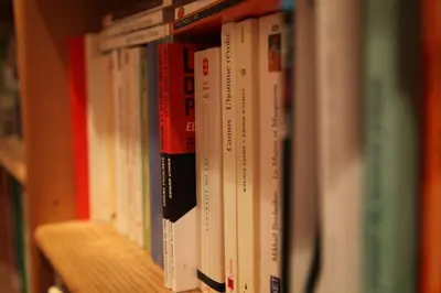 Bibliothèque dans l'appartement