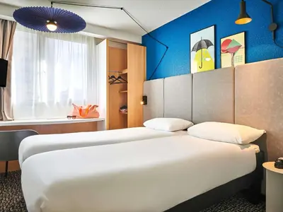 Un ou plusieurs lits dans un hébergement de l'établissement ibis Paris Avenue d'Italie 13ème