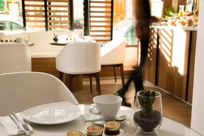 Plateau bouilloire dans l'établissement Hôtel Eiffel Turenne