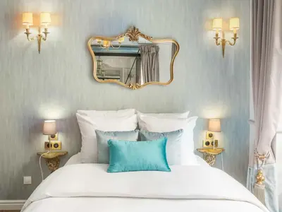Un ou plusieurs lits dans un hébergement de l'établissement Merveil - Luxury Suite - Louvre - Rambuteau